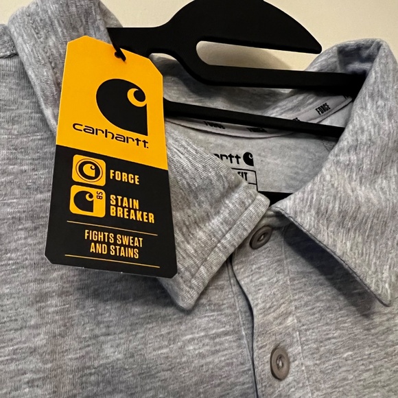 Carhartt 3XL Mens Force Cotton Delmont Pocket Polo - Picture 6 of 6